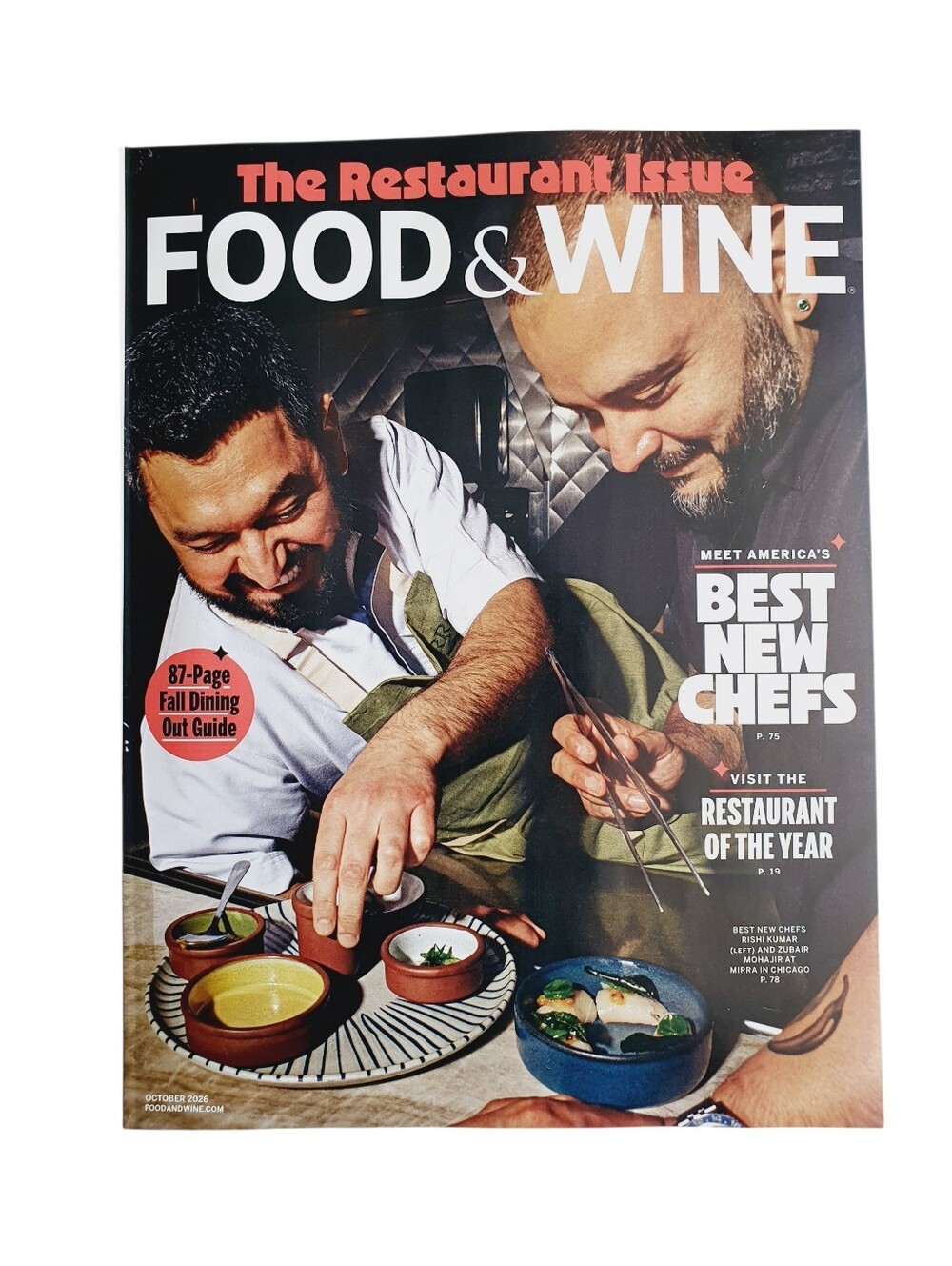 Food & Wine Magazine October, 2026 - The Restaurant Issue - Best New Chefs